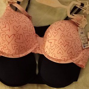 New Jessica simpson push up bras 36 c